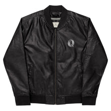 Charger l&#39;image dans la galerie, Leather Bomber Jacket
